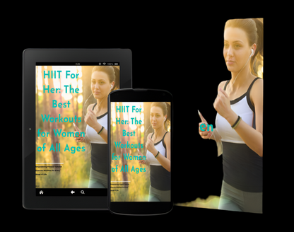 High Intensity Interval Training for Women - Digital Download eBook - HIIT Workouts for All Ages - Best Exercises Guide