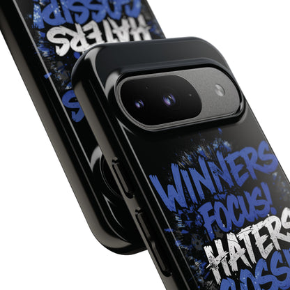 Tough Phone Cases - Winners Focus Hater's Gossip Design