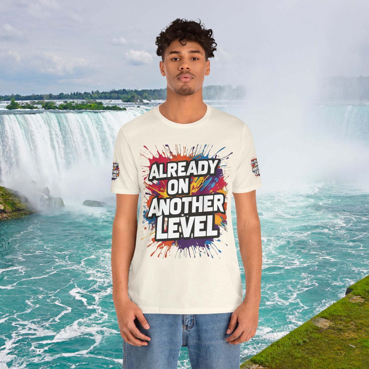 💥 Colorful  💥 Motivation  Tee 💥  'Already on Another Level'  💥 8  Different  Colors  💥 Sizes  XS - 5XL 💥