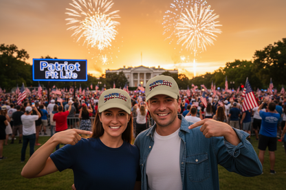 Patriot Dad Hat | American Flag 3D PATRIOT Baseball Cap