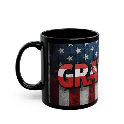 Patriotic Grateful Mug - 11oz & 15oz, Perfect Gift for Veterans, Independence Day Decor, Coffee Lovers, Home & Office