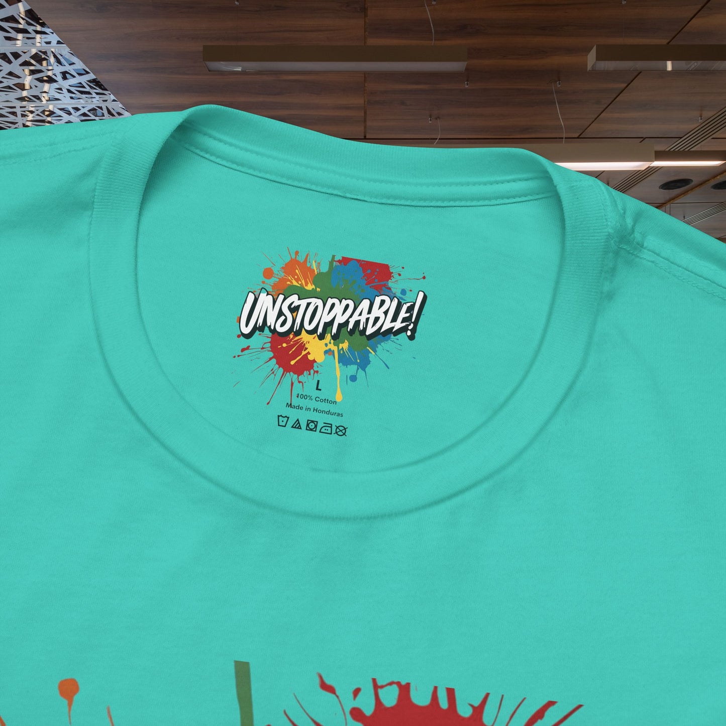 Unstoppable Design Tee - Vintage  Retro  Unisex  Tee - Classic  T-Shirt - Graphic Tee - Casual  Shirt - Short  Sleeve  Shirt