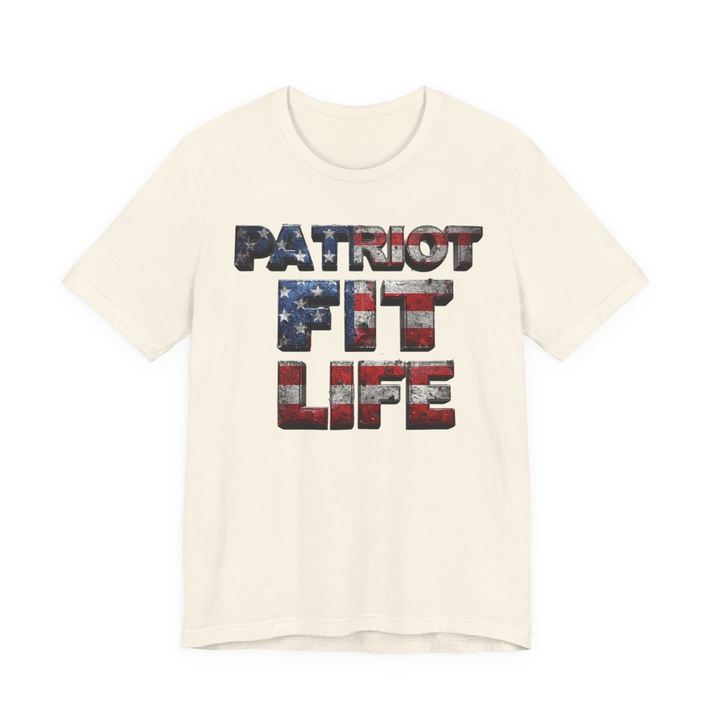 Patriot Fit Life T-Shirt | American Flag Fitness Tee – LIVE FIT