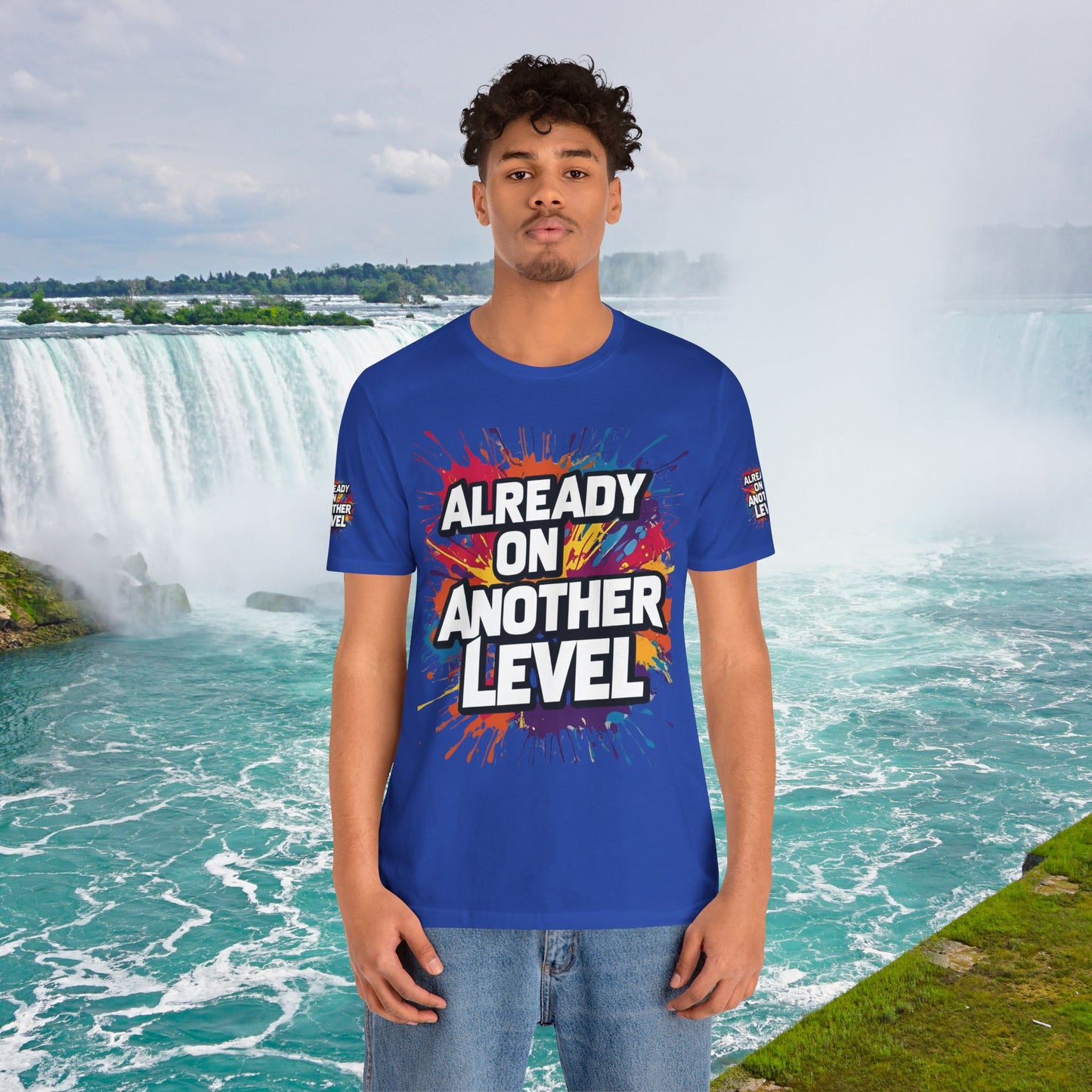 💥 Colorful  💥 Motivation  Tee 💥  'Already on Another Level'  💥 8  Different  Colors  💥 Sizes  XS - 5XL 💥