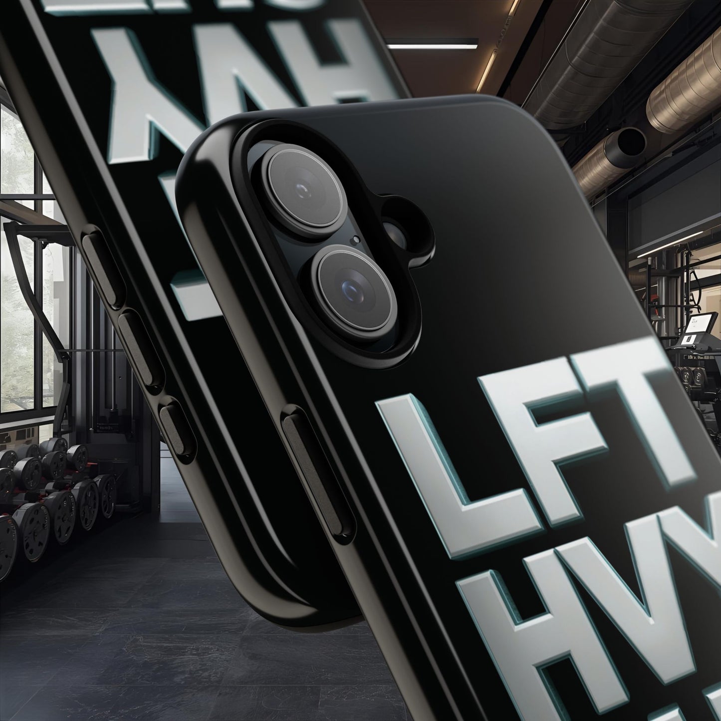 Phone Case — 'LFT HVY SHT' Bold Gym Fitness Protection Case