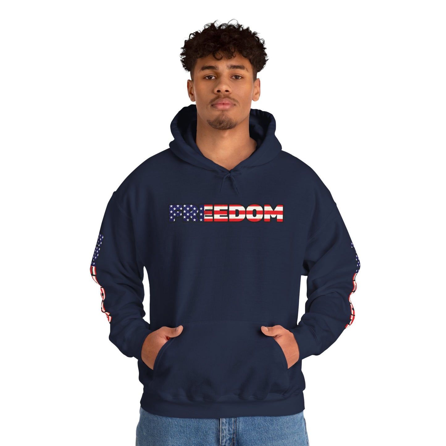 Patriotic Freedom Hoodie - Unisex American Flag Sweatshirt - Red White and Blue - Comfortable Pullover for Celebrations -  Perfect for Independence Day -  Gift [...]