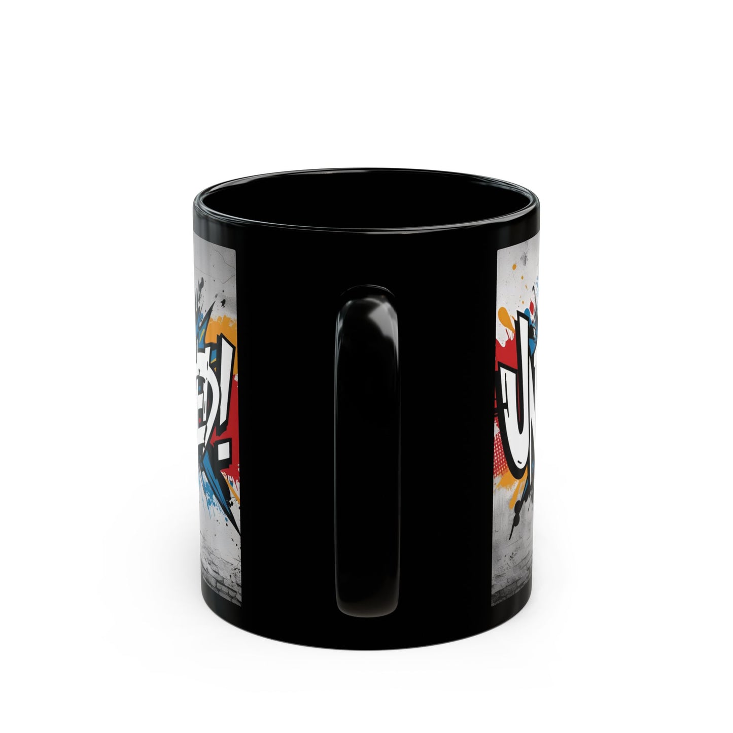 Untamed! Motivational Black Mug - Glossy Ceramic - 11oz/15oz