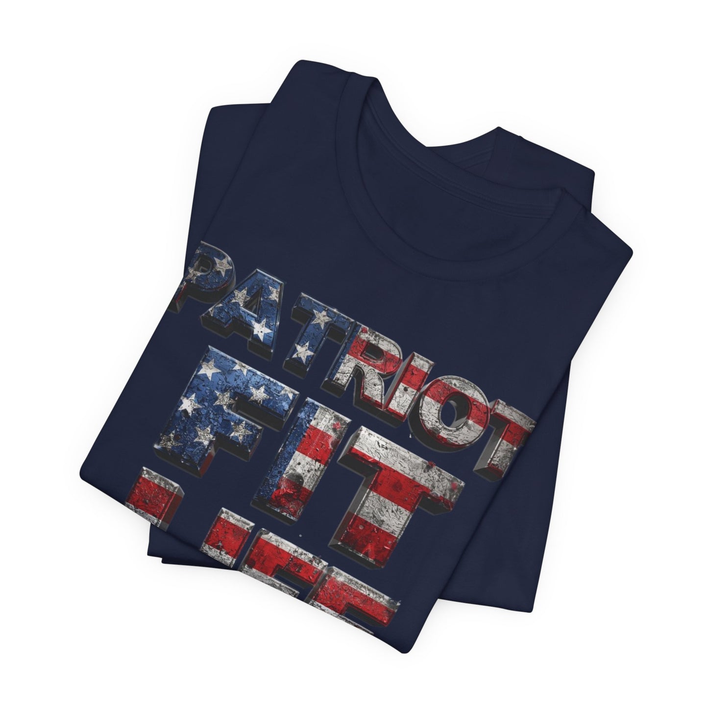 Patriot Fit Life T-Shirt | American Flag Fitness Tee – LIVE FIT