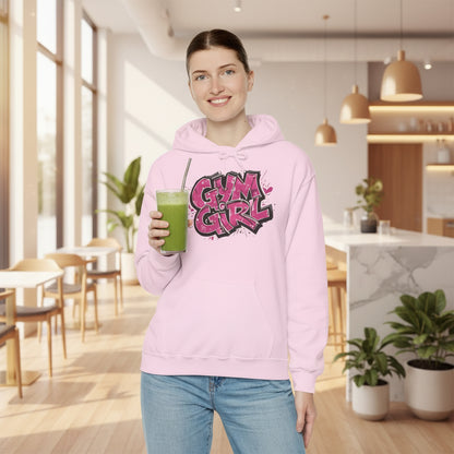 Stylish - Gym Girl Print - Hoodie - S - 5XL - Fitness -