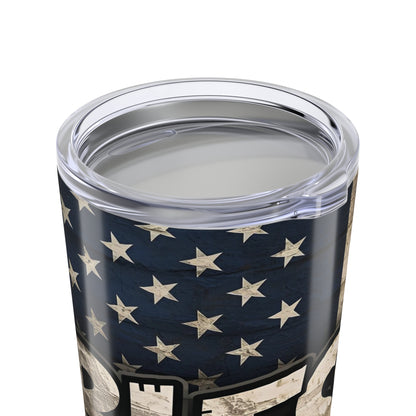 Blessed Patriotic Tumbler 20oz - Freedom Gift, Travel Mug, Outdoor Use, BBQ Accessory, Veterans Day, Memorial Day