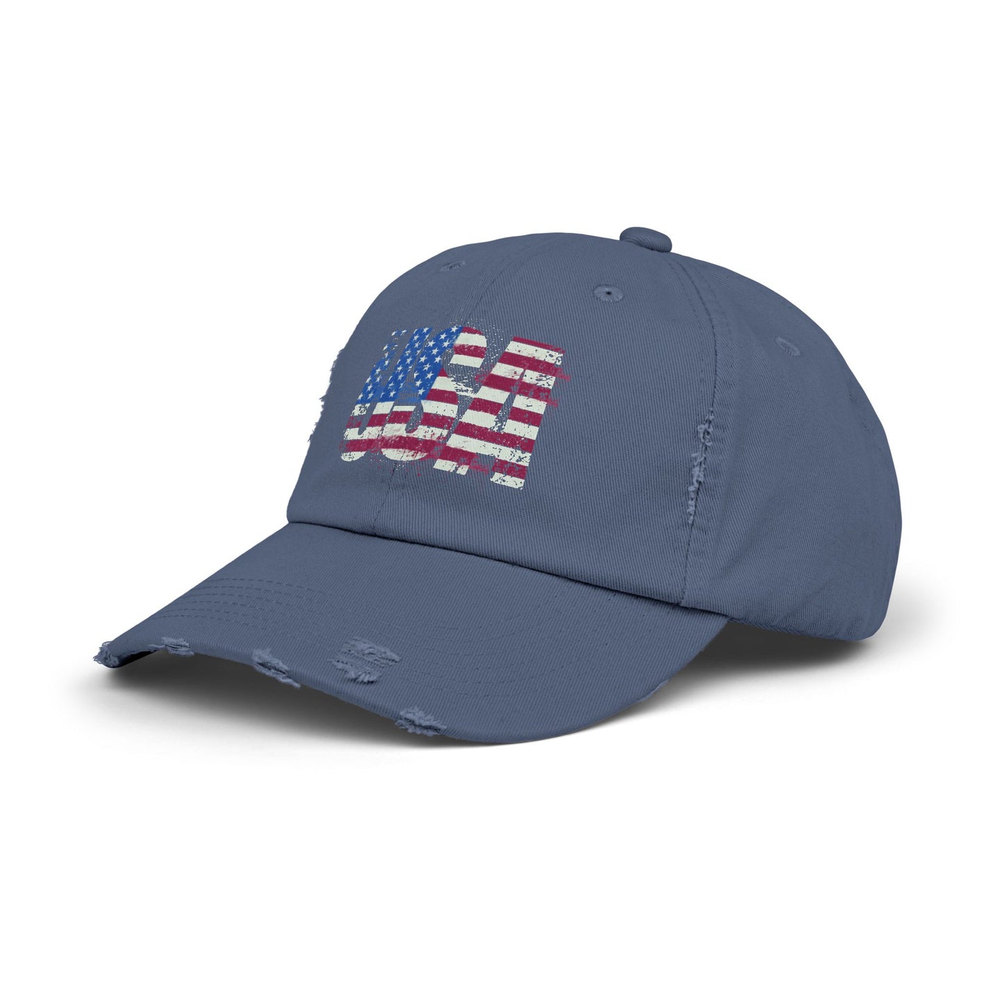 💥 Unisex 💥 USA 💥 Red White and Blue 💥 Distressed Cap 💥 One Size 💥 D Ring Closure 💥 Colors💥 Black 💥 Light Olive 💥 Scotland Blue 💥 Nickel 💥 Stone 💥 True Pink 💥