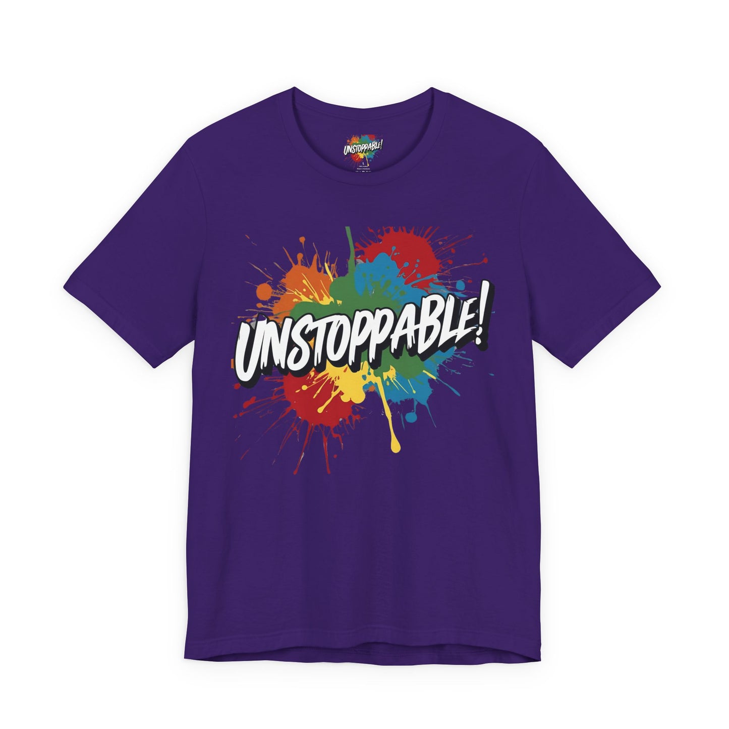 Unstoppable Design Tee - Vintage  Retro  Unisex  Tee - Classic  T-Shirt - Graphic Tee - Casual  Shirt - Short  Sleeve  Shirt