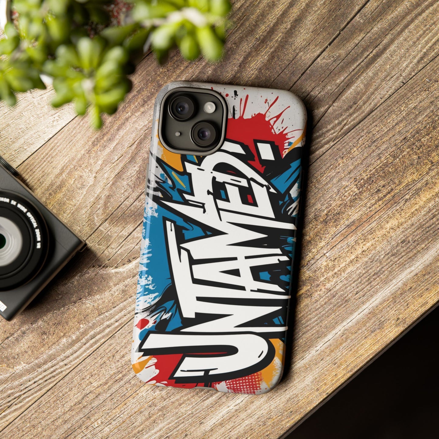 Eye-Catching - Vibrant - Tough - Phone  Case - With  An - Untamed  Print  Design - Stylish - Smartphone  Case