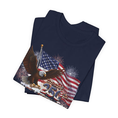 American Eagle Flag T-Shirt | Home of the Brave 250th Anniversary Tee