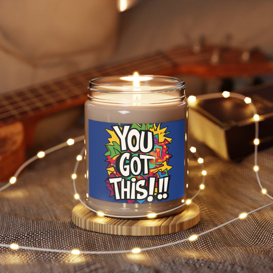 💥 Eco-Friendly  💥  Eye-Catching  💥 7  Scented  Candles 💥 1 unscented  💥  You  Got  This!!!   💥 9oz  💥 50-60  Hours of Burn Time 💥