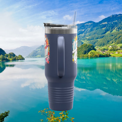 💥 Vibrant   💥 Stylish    💥 Motivational     💥 Insulated   💥 Stainless Steel   💥 Travel Mug  40oz    💥  Let's Do This!  💥 Inspiring Print   💥 Hot or Cold   💥 Birthday Gift 💥 Holiday Gift   💥Graduation Gift   💥 Dishwasher Safe Top Rack 💥