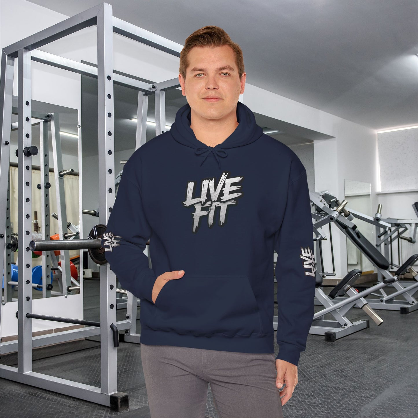 LIVE FIT Hoodie S-5XL - Unisex Heavy Blend™ Hooded Sweatshirt for Fitness Enthusiasts - Workout Apparel -  Gym Wear -  Casual Style - Gift for [...]