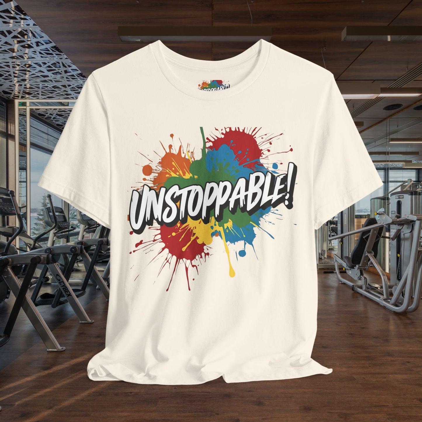 Unstoppable Design Tee - Vintage  Retro  Unisex  Tee - Classic  T-Shirt - Graphic Tee - Casual  Shirt - Short  Sleeve  Shirt