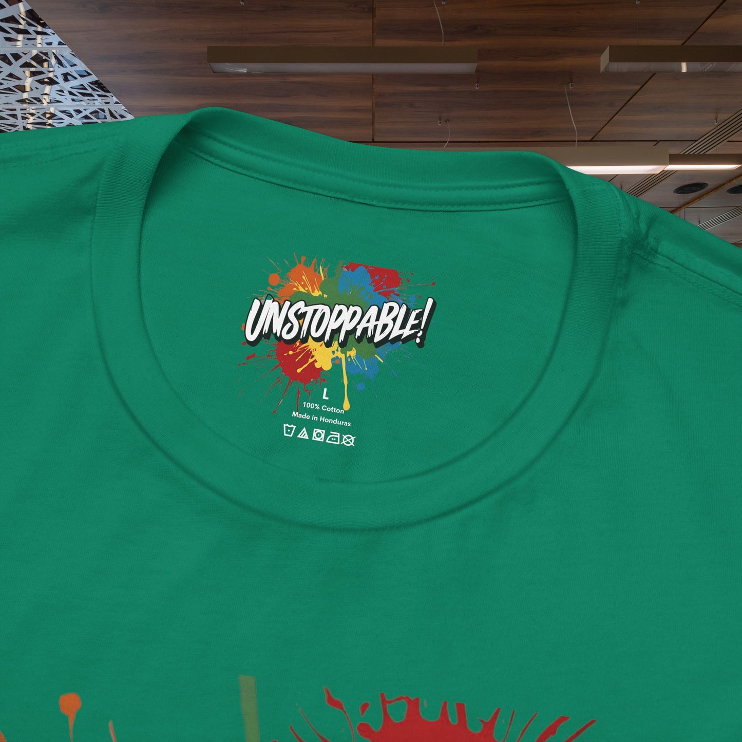 Unstoppable Design Tee - Vintage  Retro  Unisex  Tee - Classic  T-Shirt - Graphic Tee - Casual  Shirt - Short  Sleeve  Shirt