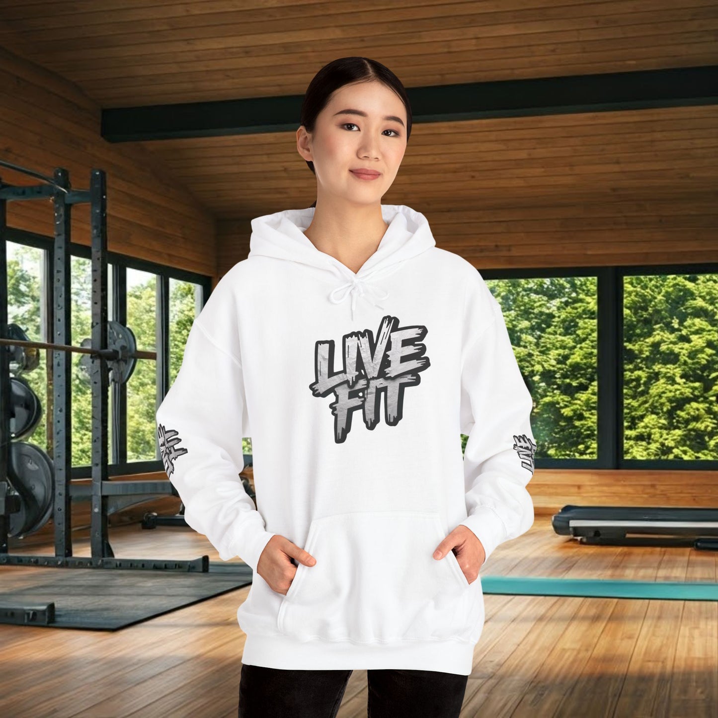 LIVE FIT Hoodie S-5XL - Unisex Heavy Blend™ Hooded Sweatshirt for Fitness Enthusiasts - Workout Apparel -  Gym Wear -  Casual Style - Gift for [...]
