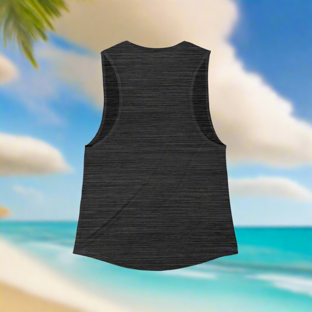 I Own the 1% Club - Women's Flowy Muscle Tank - Motivational Fitness Tank - Workout Top - S-2XL