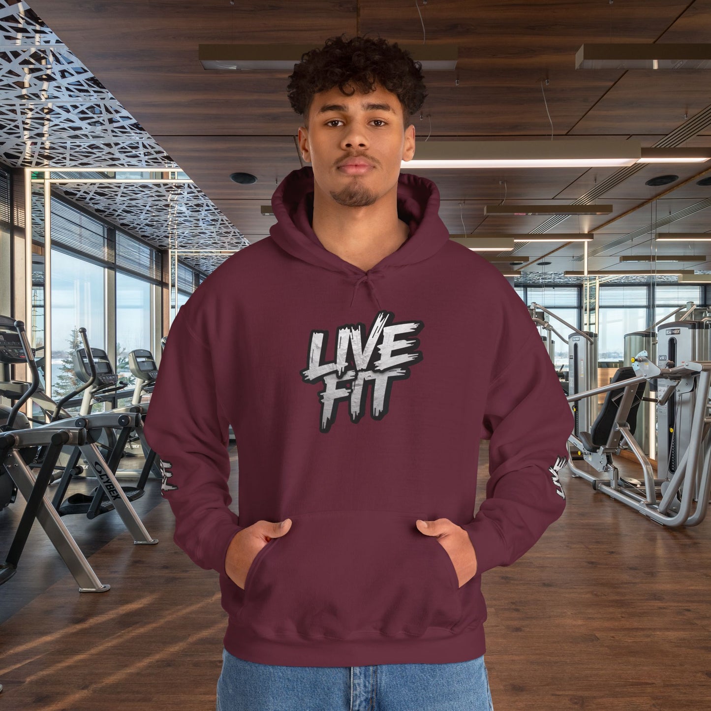 LIVE FIT Hoodie S-5XL - Unisex Heavy Blend™ Hooded Sweatshirt for Fitness Enthusiasts - Workout Apparel -  Gym Wear -  Casual Style - Gift for [...]