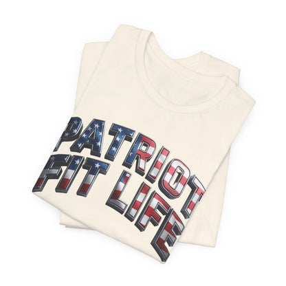 Patriot Fit Life T-Shirt — American Flag Fitness Tee