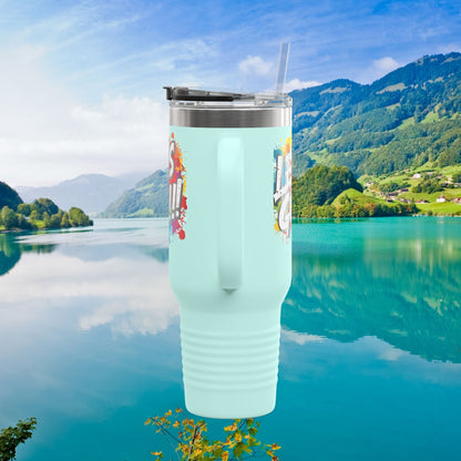 💥 Vibrant   💥 Stylish    💥 Motivational     💥 Insulated   💥 Stainless Steel   💥 Travel Mug  40oz    💥  Let's Do This!  💥 Inspiring Print   💥 Hot or Cold   💥 Birthday Gift 💥 Holiday Gift   💥Graduation Gift   💥 Dishwasher Safe Top Rack 💥