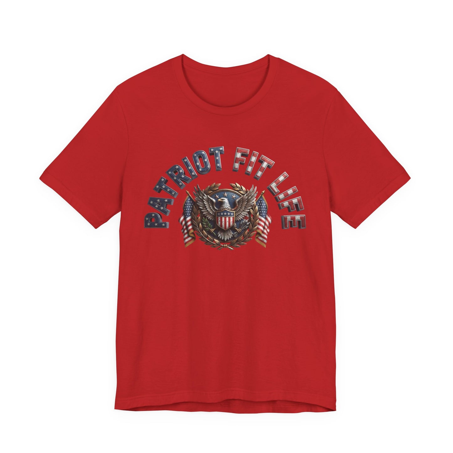 Patriot Fit Life Tee - American Eagle Flag Graphic T-Shirt