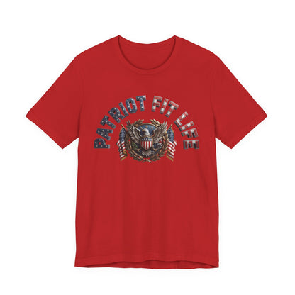 Patriot Fit Life Tee - American Eagle Flag Graphic T-Shirt