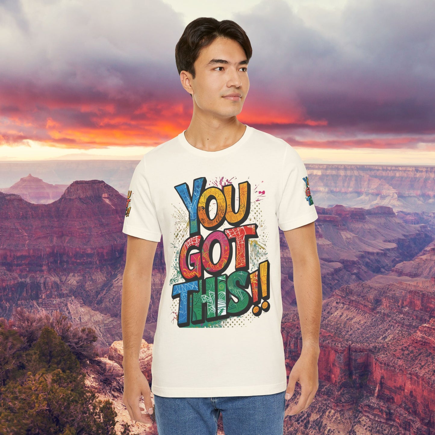 💥 Inspirational  💥  Uplifting  💥 Unisex  Jersey  T-Shirt  💥  You  Got  This!   💥 Motivational  💥 T-Shirts  for  Fitness 💥 &  Everyday  Wear 💥  Sizes   XS - 4XL 💥 Birthday  Gift 💥 17  Different  Colors  to  Choose  From  💥