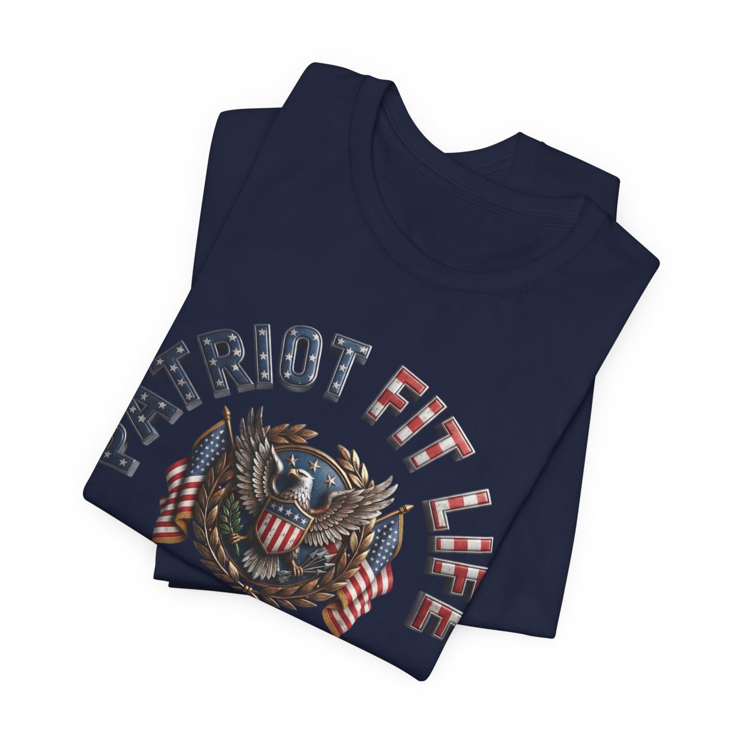 Patriot Fit Life Tee - American Eagle Flag Graphic T-Shirt
