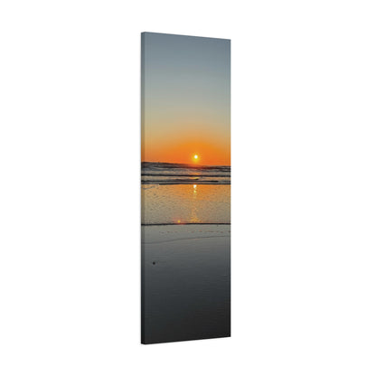 Stunning Sunset Beach Canvas Print, Ocean Decor, Wall Art, Home Decor, Coastal Artwork for Living Room