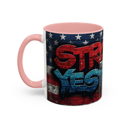 Eye-Catching - Stronger Than Yesterday Coffee Mug - Motivational Coffee Cup - Perfect Gift for Fitness Lovers - Entrepreneurs - &  Daily Inspiration