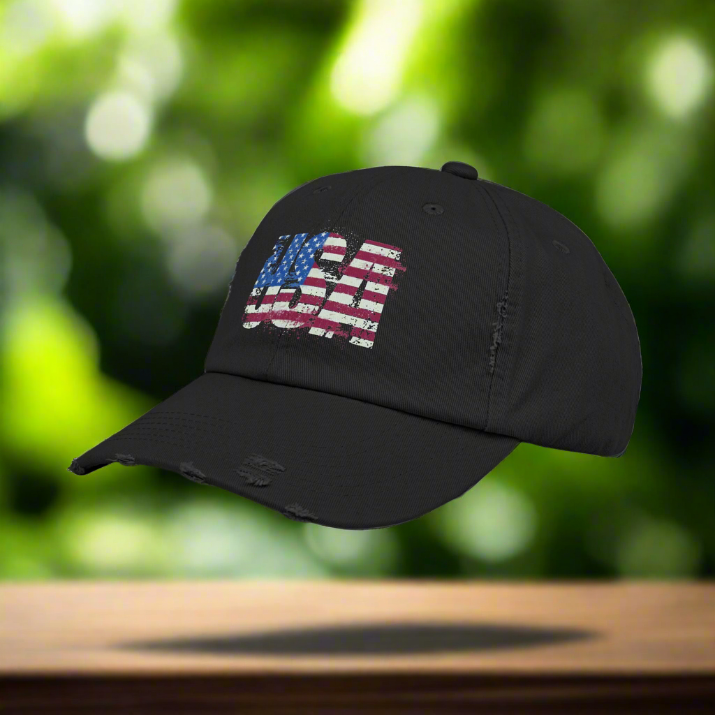 💥 Unisex 💥 USA 💥 Red White and Blue 💥 Distressed Cap 💥 One Size 💥 D Ring Closure 💥 Colors💥 Black 💥 Light Olive 💥 Scotland Blue 💥 Nickel 💥 Stone 💥 True Pink 💥