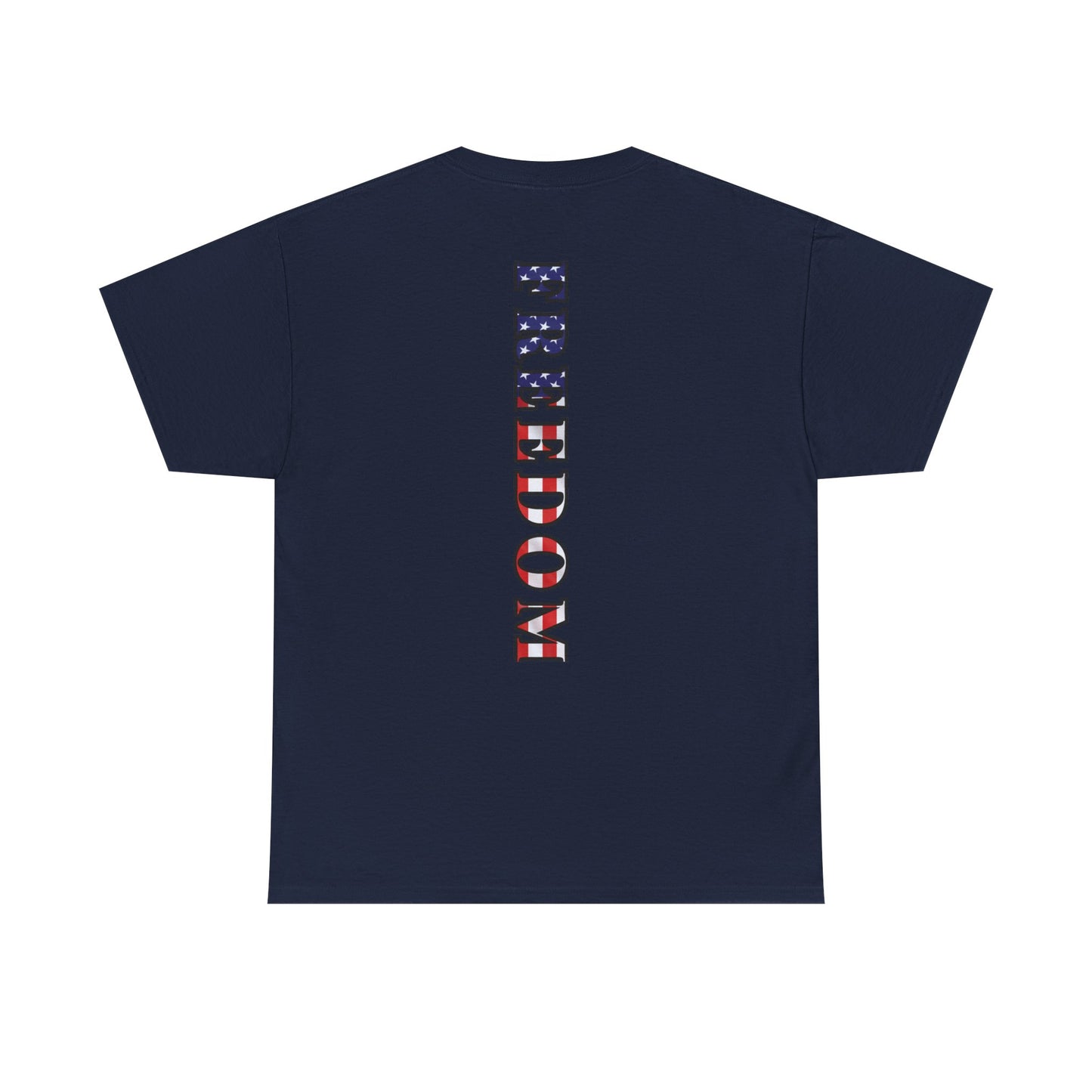 Freedom Patriotic T-Shirt - Red White Blue - American Flag Tee - Unisex S-5XL
