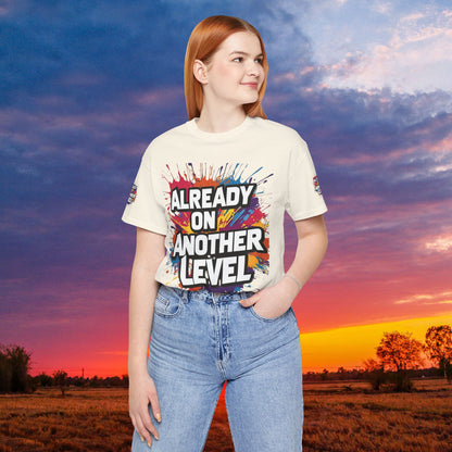 💥 Colorful  💥 Motivation  Tee 💥  'Already on Another Level'  💥 8  Different  Colors  💥 Sizes  XS - 5XL 💥