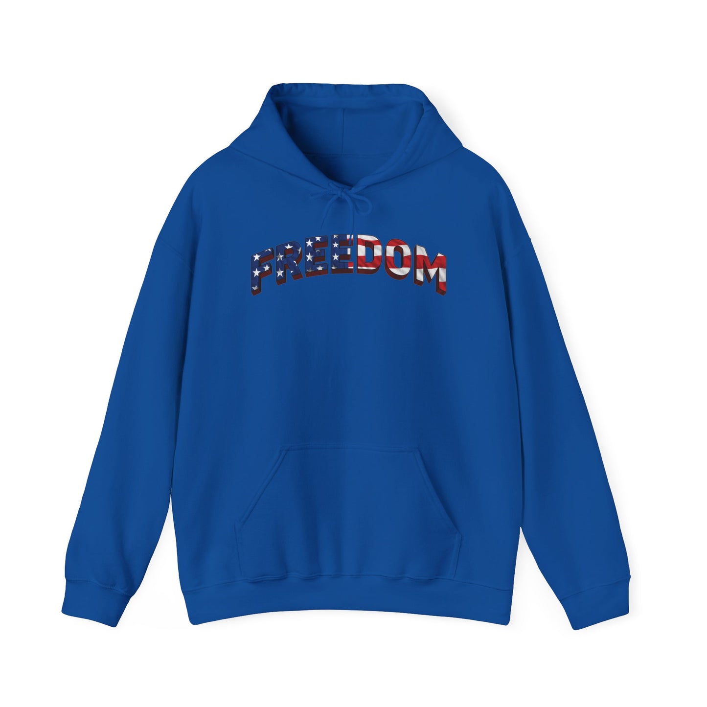 Freedom Hoodie — USA Flag Graphic Pullover Sweatshirt | LIVE FIT