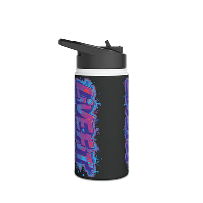 Live Fit Stainless Steel Water Bottle - Gym Bottle - Fitness Gift -  Sports Hydration - Eco-Friendly Water Container - Workout Accessory -  [...]