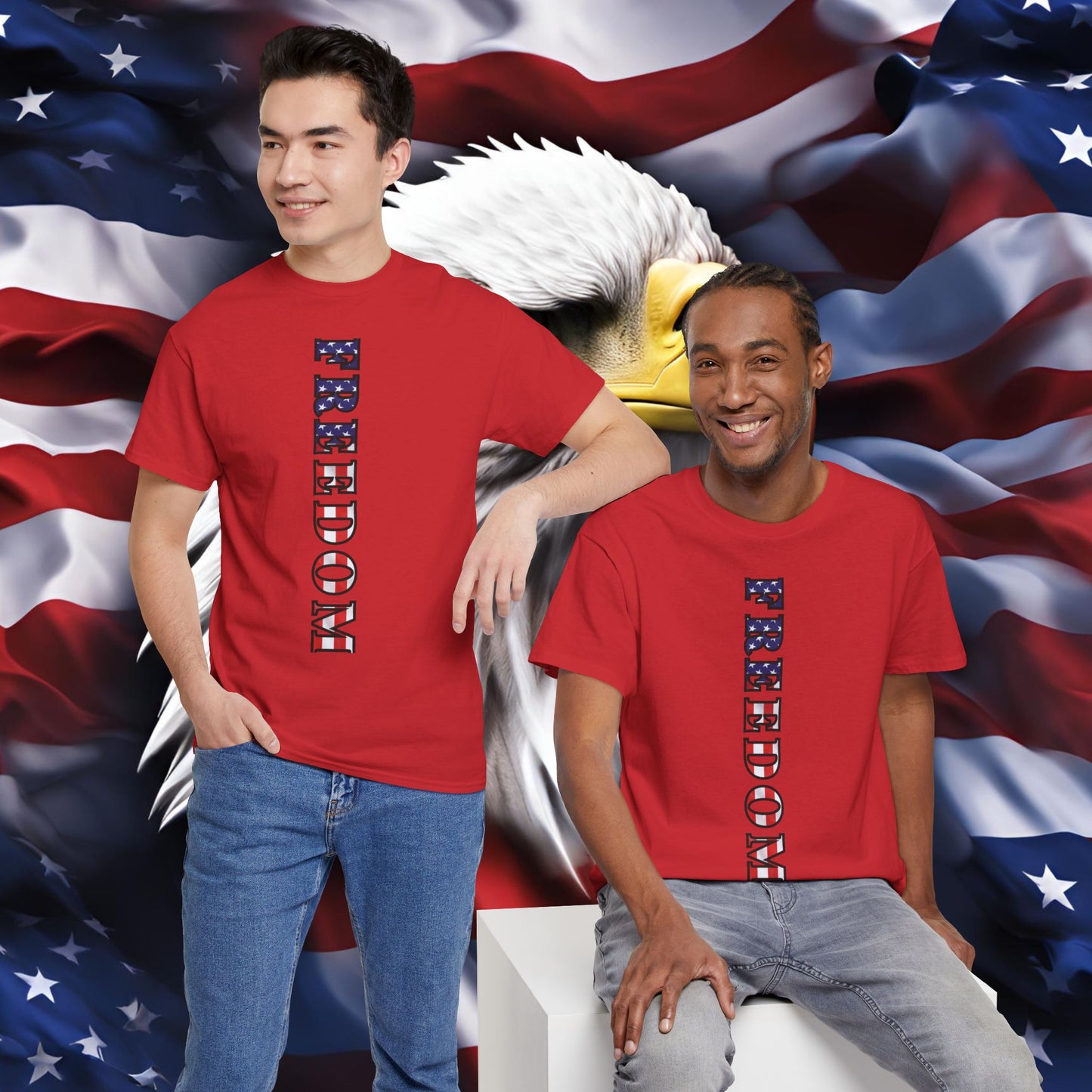 💥👉 Unisex 💥 Patriotic 💥 Freedom 💥 Flag Tee 💥Independence Day T-Shirt 💥 American Flag Shirt 💥 4th of July Clothing 💥 Patriotic Apparel 💥