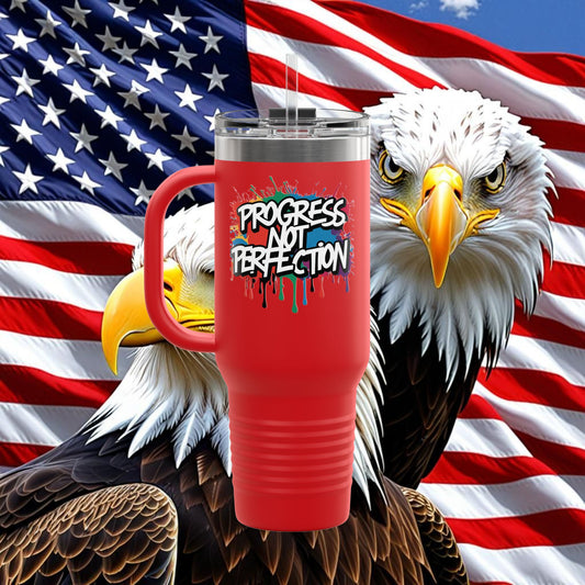 💥Inspirational   💥 Vibrant    💥 Durable  💥 Stainless Steel  💥 Insulated   💥 Travel Mug-Tumbler  💥 40oz    💥 Leak-Proof  Lid 💥  8  Different  Colors To  Choose  From 💥 Motivation On The Move 💥