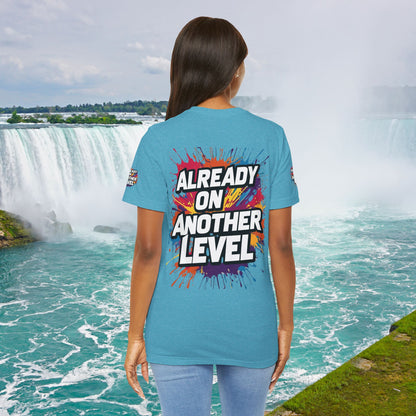 💥 Colorful  💥 Motivation  Tee 💥  'Already on Another Level'  💥 8  Different  Colors  💥 Sizes  XS - 5XL 💥
