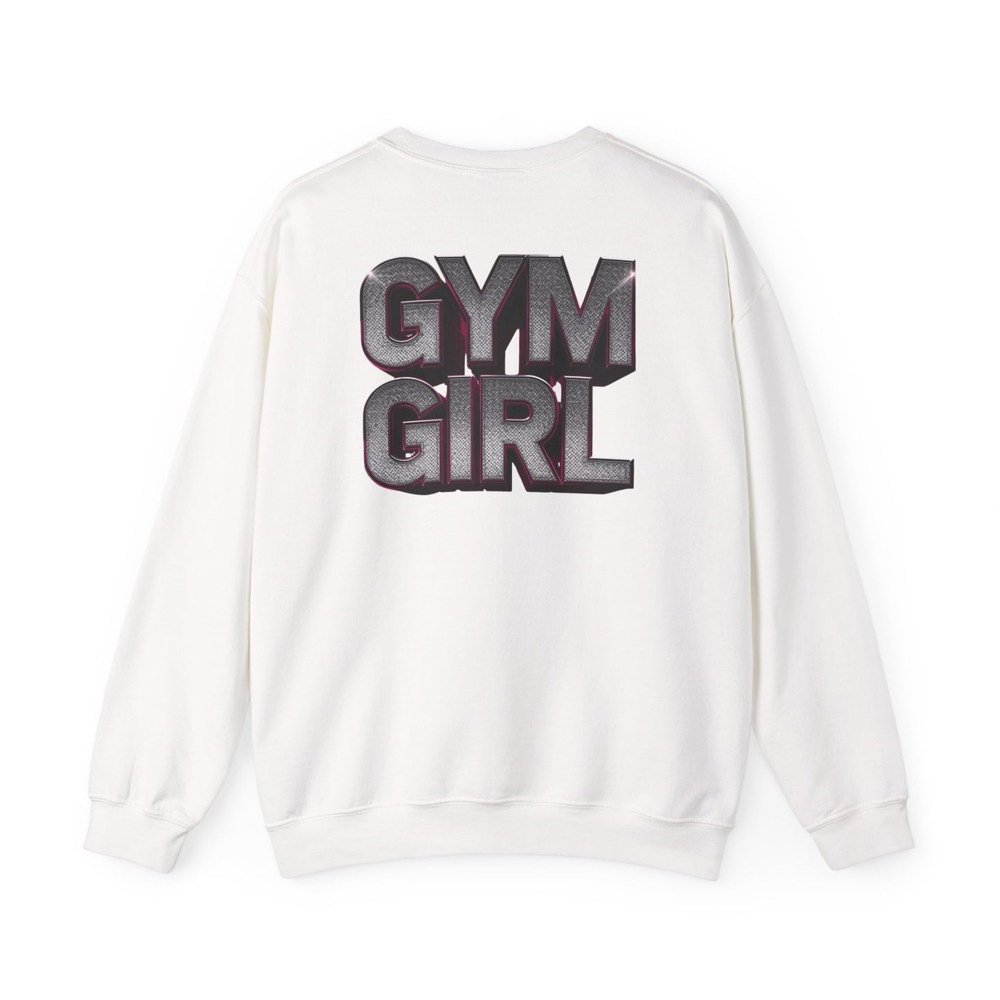 Gym Girl Crewneck Sweatshirt - Stylish Fitness Apparel - Women's Workout Sweatshirt - S-4XL