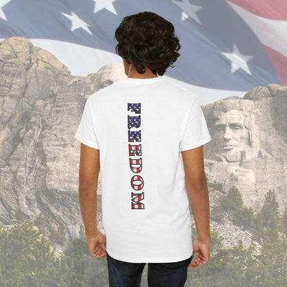 💥👉 Unisex 💥 Patriotic 💥 Freedom 💥 Flag Tee 💥Independence Day T-Shirt 💥 American Flag Shirt 💥 4th of July Clothing 💥 Patriotic Apparel 💥