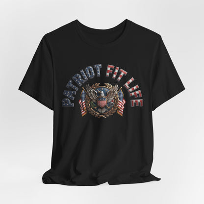 Patriot Fit Life Tee - American Eagle Flag Graphic T-Shirt