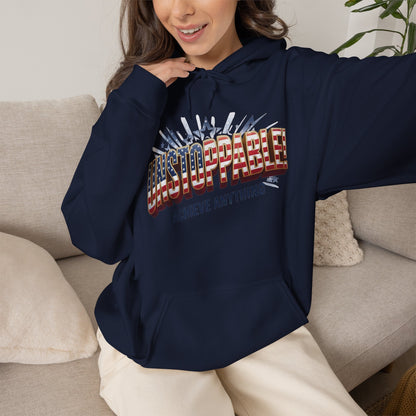 UNSTOPPABLE! Hoodie — Patriot Fit Life Graphic Sweatshirt | LIVE FIT