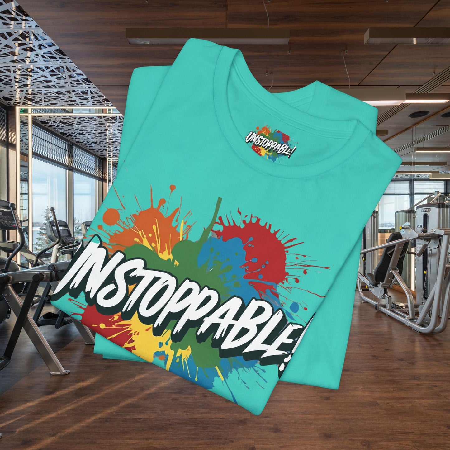 Unstoppable Design Tee - Vintage  Retro  Unisex  Tee - Classic  T-Shirt - Graphic Tee - Casual  Shirt - Short  Sleeve  Shirt