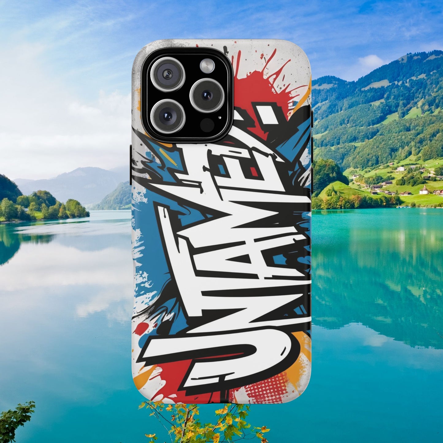 Eye-Catching - Vibrant - Tough - Phone  Case - With  An - Untamed  Print  Design - Stylish - Smartphone  Case