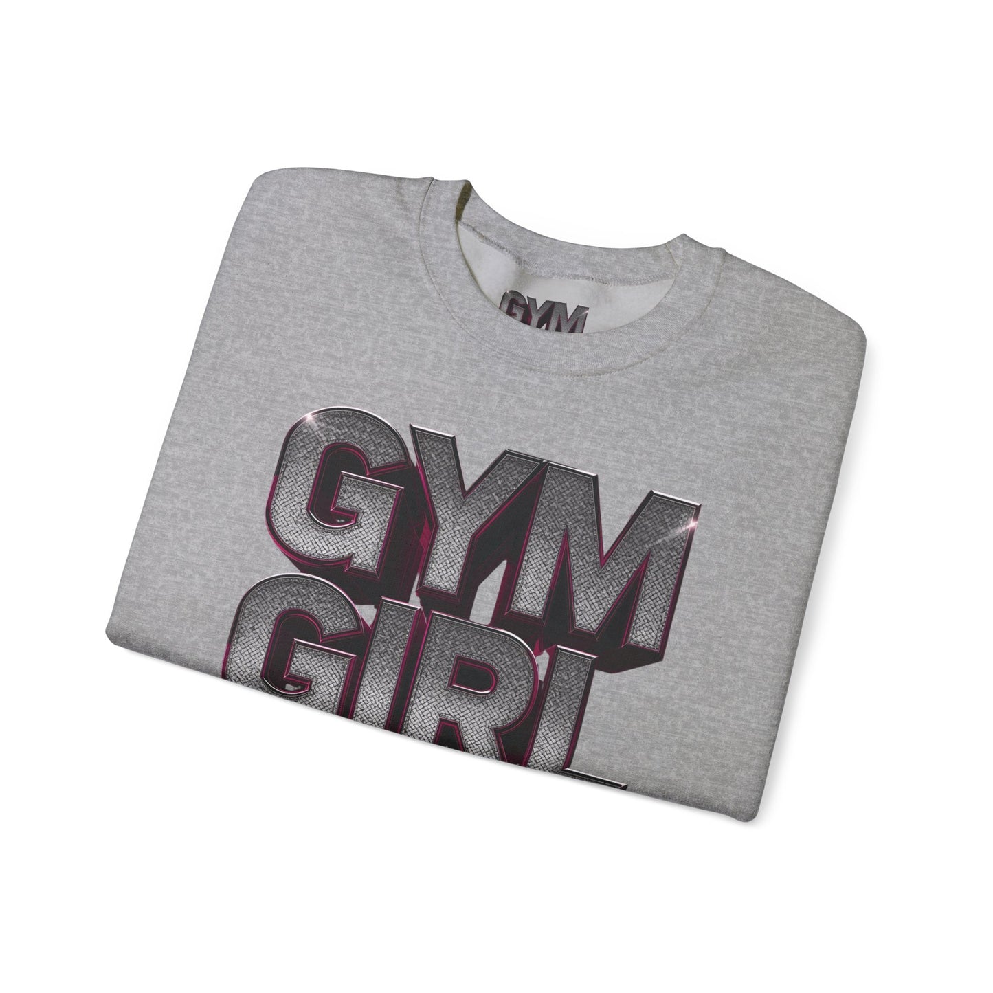 Gym Girl Crewneck Sweatshirt - Stylish Fitness Apparel - Women's Workout Sweatshirt - S-4XL