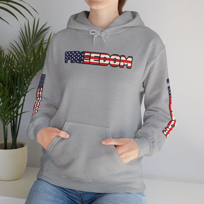Patriotic Freedom Hoodie - Unisex American Flag Sweatshirt - Red White and Blue - Comfortable Pullover for Celebrations -  Perfect for Independence Day -  Gift [...]